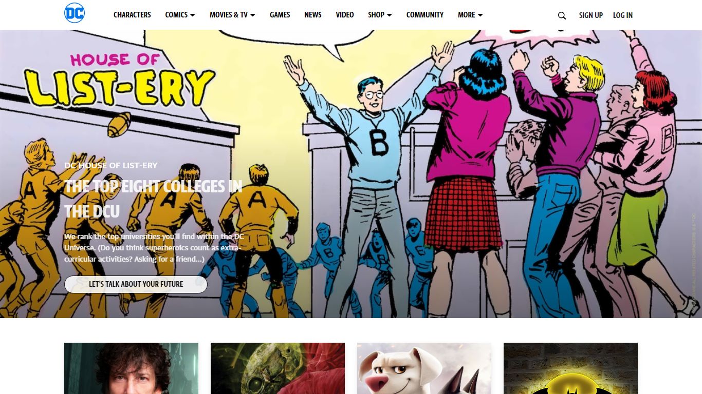 DC.com - The Official Home of DC